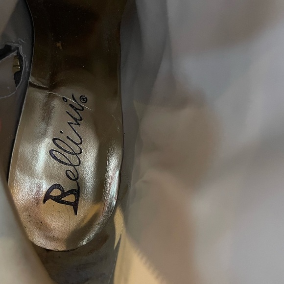 Bellini Gray Suede Gold Zip Detailed Boot NWOB - Picture 7 of 9